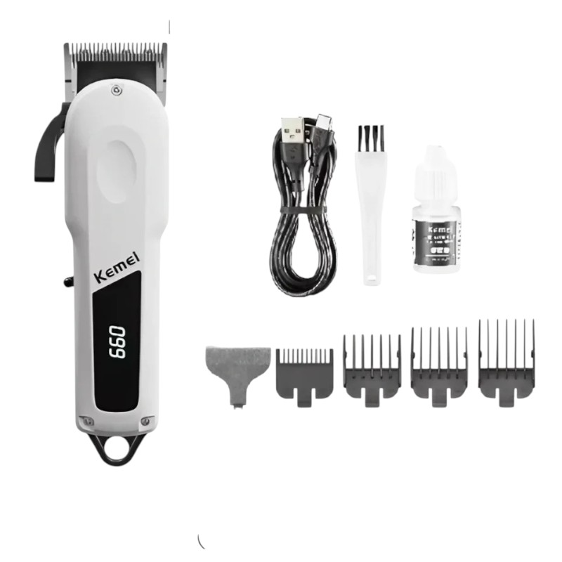 Miniatura 4 de KemeiKM807 Cortadora Profesional con LCD