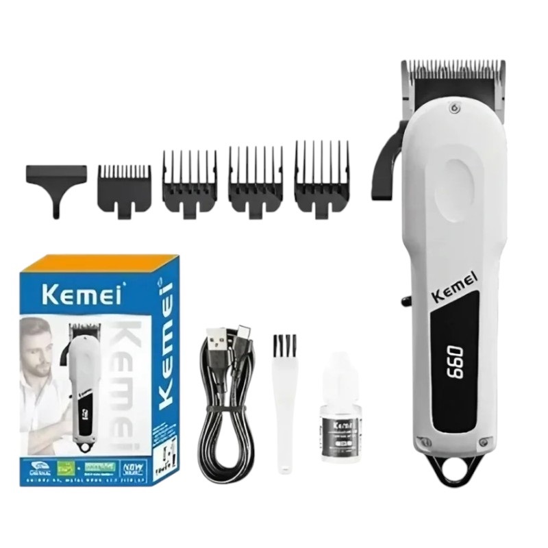 KemeiKM807 Cortadora Profesional con LCD