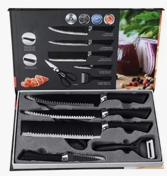 Set de cuchillos de 6 Piezas