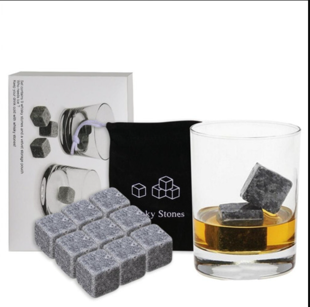 Miniatura 5 de Juego De Piedras Para Enfriar Whisky Kit