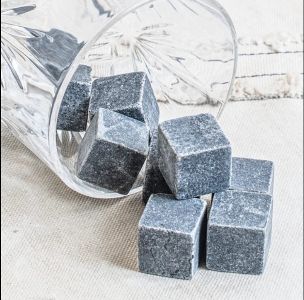 Juego De Piedras Para Enfriar Whisky Kit