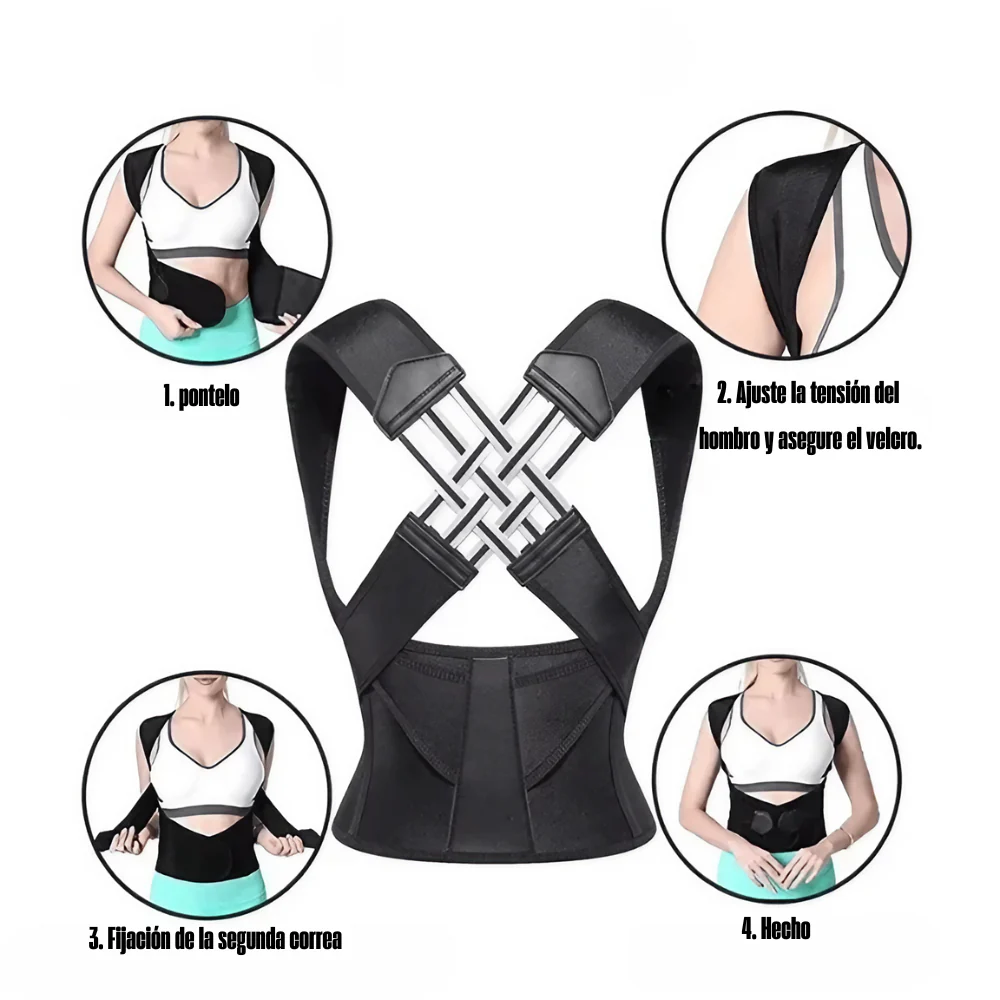 Miniatura 3 de Corrector De Postura Entrelazado Zo