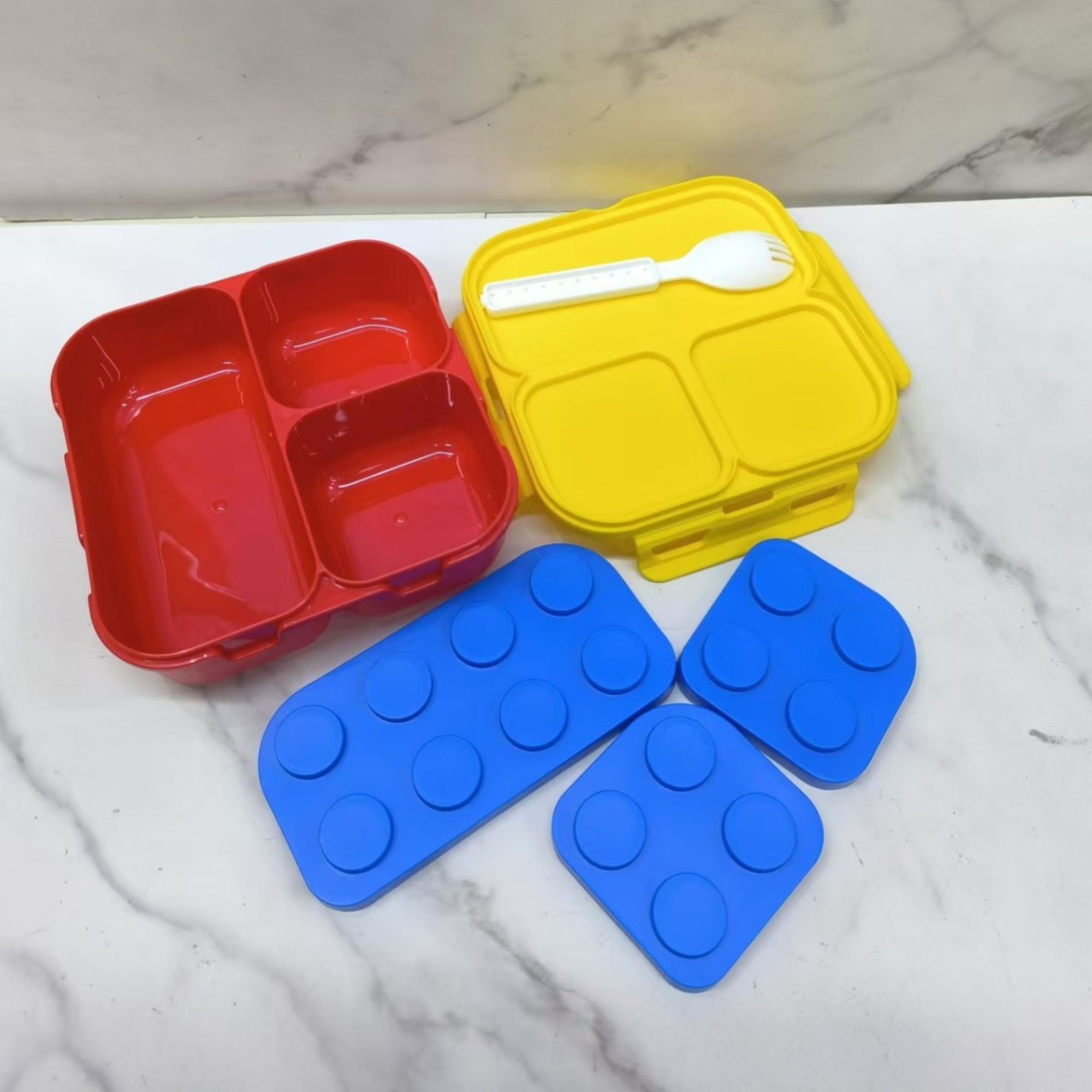 Miniatura 7 de Mini Coca Lonchera Para Niños Tipo Lego