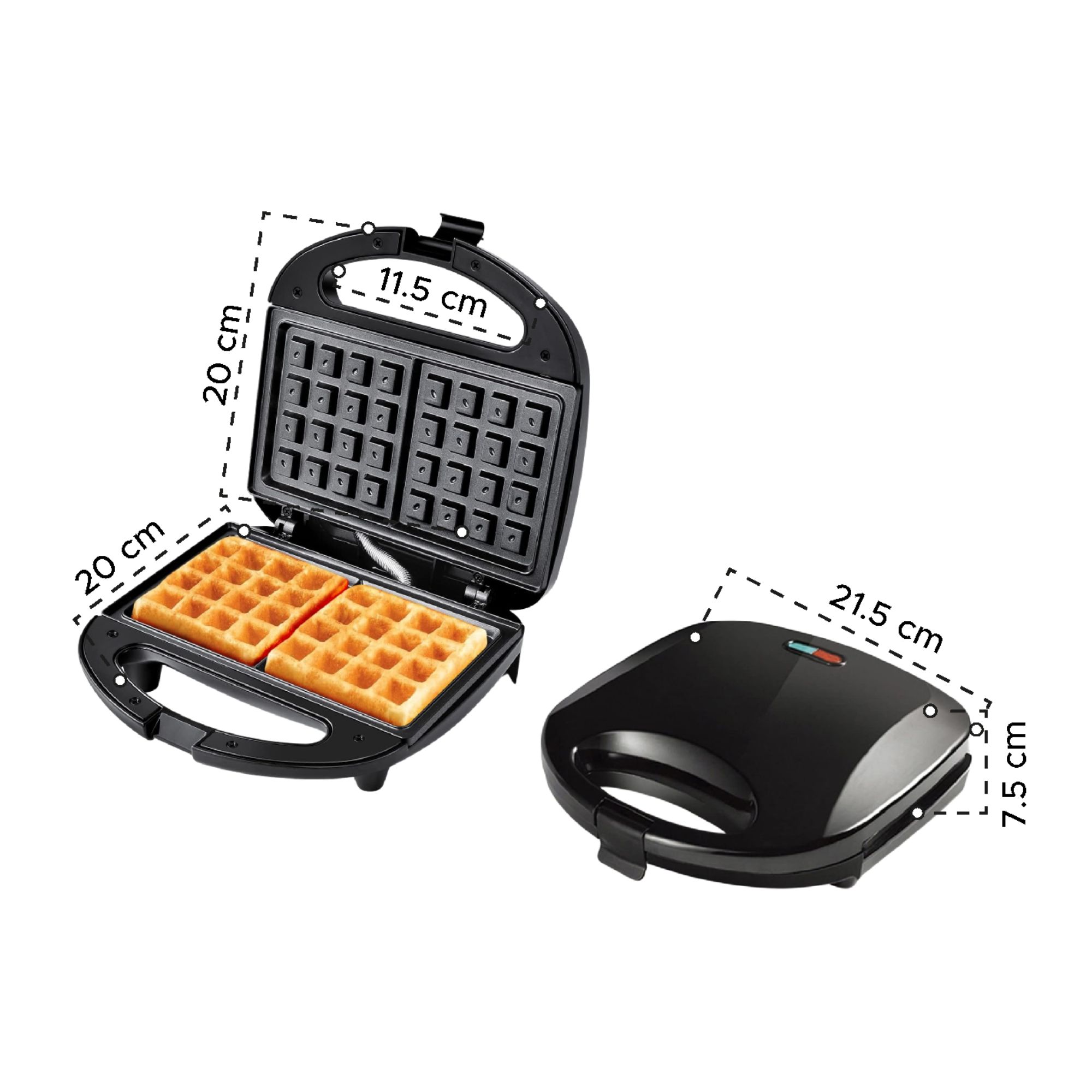 Miniatura 3 de Sandwichera Waflera Tostadora