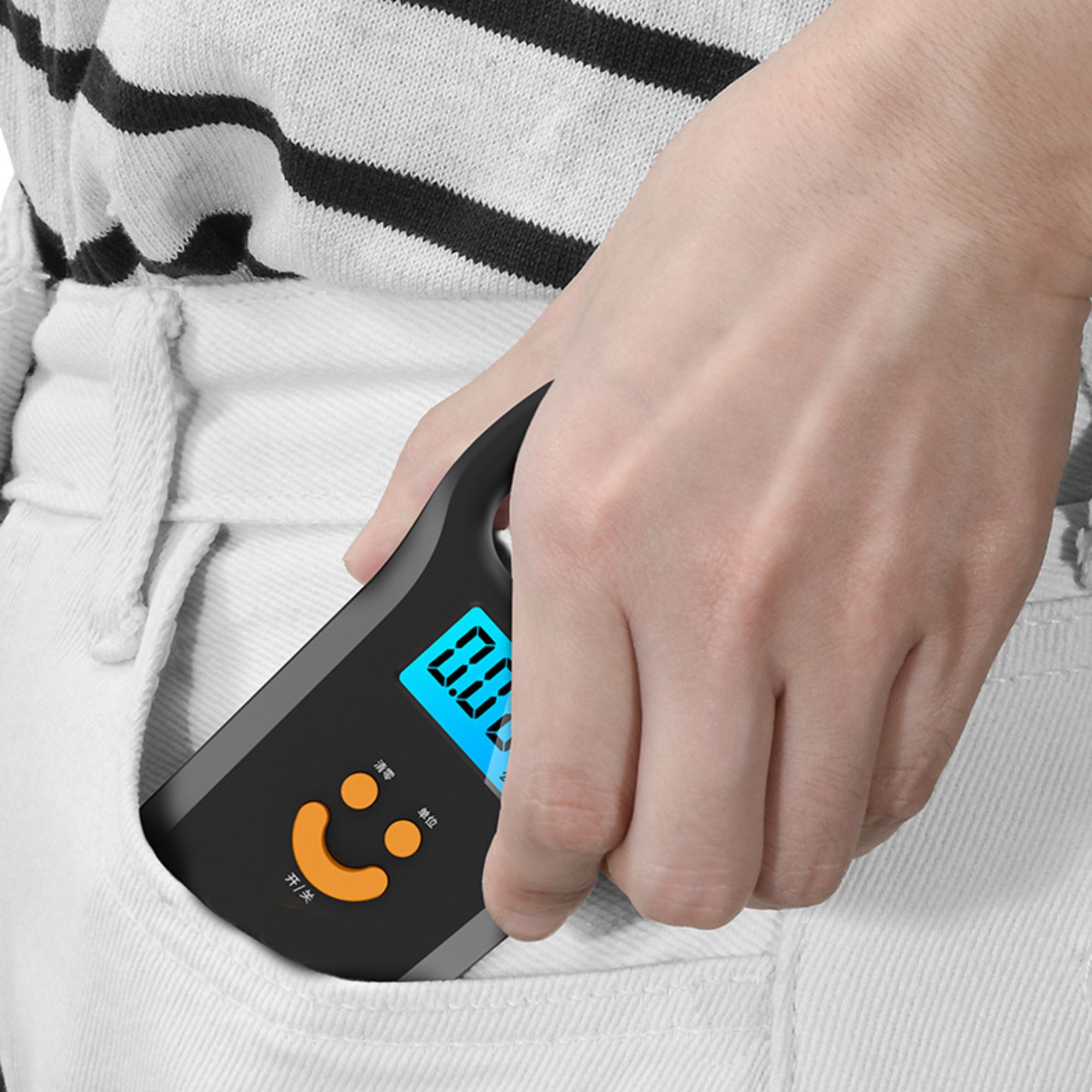 Miniatura 7 de Balanza digital de equipaje con gancho