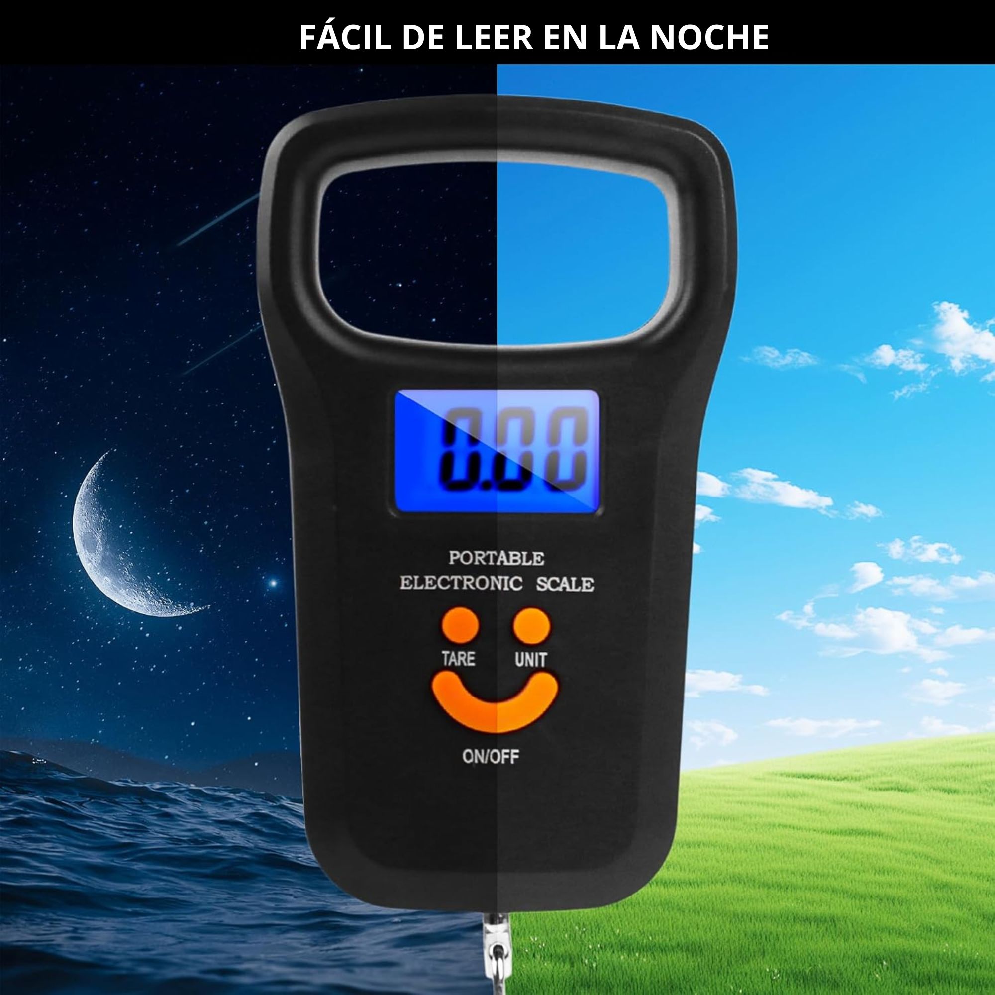 Miniatura 5 de Balanza digital de equipaje con gancho