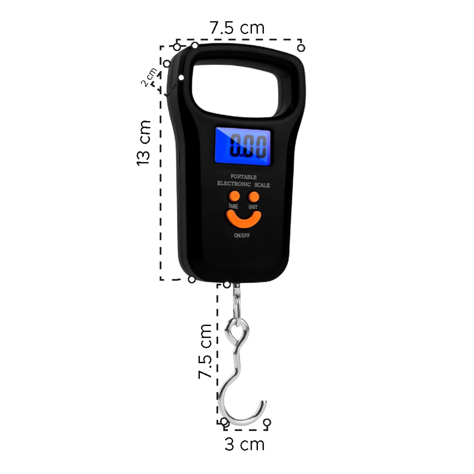 Miniatura 3 de Balanza digital de equipaje con gancho