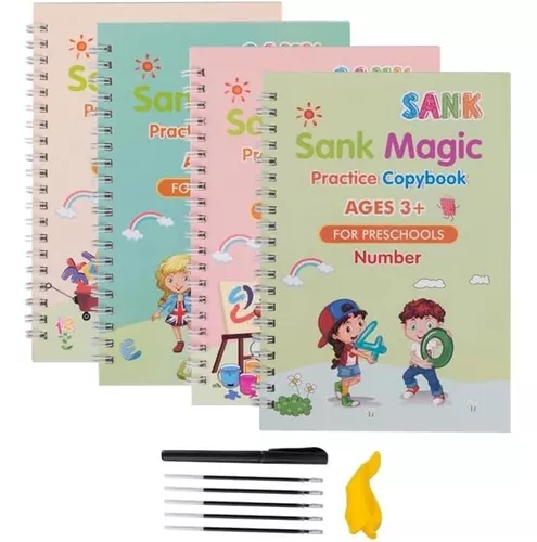 Miniatura 3 de SET DE CALIGRAFIA X4 CUADERNOS