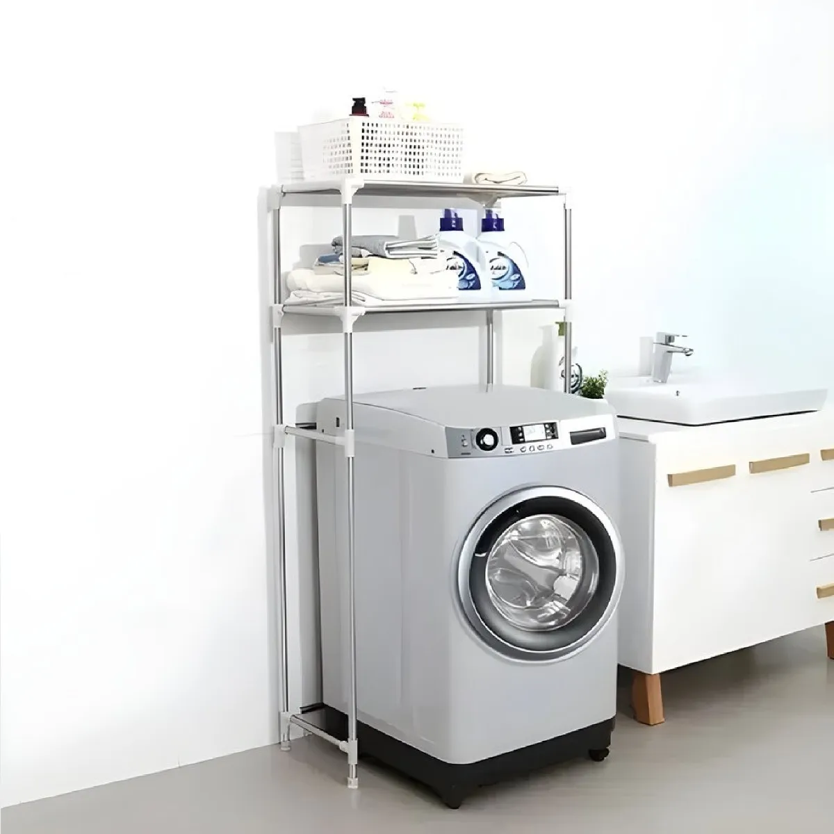 Miniatura 3 de Organizador De Lavadora 02 Niveles