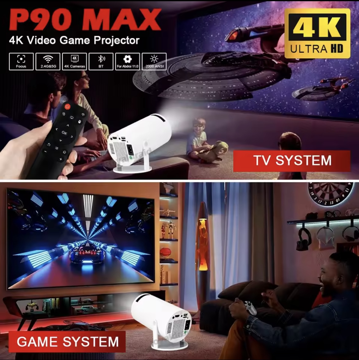 Miniatura 3 de PROYECTOR IMAGEN MAGIS JUEGOS+ CONTROLES