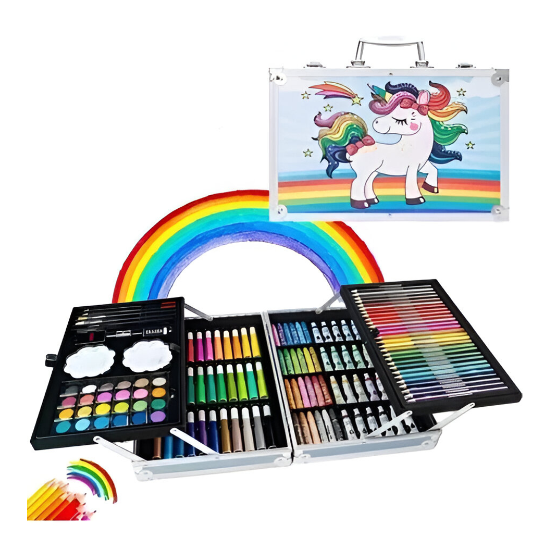 🎨 Set de Arte 145 Pzs - ¡Desata tu creatividad con colores vibrantes! 3