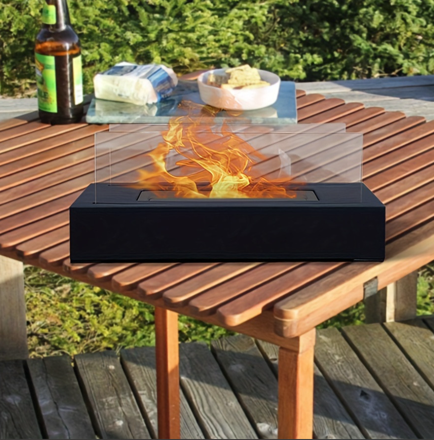 CHIMENEA MESA DE FUEGO PORTATIL👌🔥