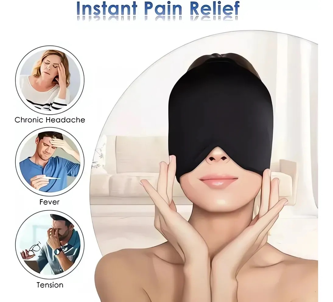Miniatura 2 de Gorro Gel Alivio Migraña Dolor Cabeza