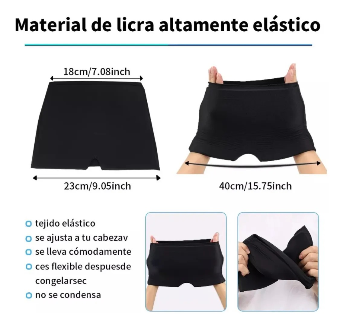 Miniatura 3 de Gorro Gel Alivio Migraña Dolor Cabeza