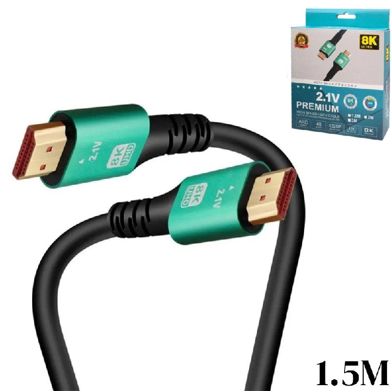Miniatura 3 de Cable Hdmi 8k 1.5 Metros Hdtv Cable Hdmi
