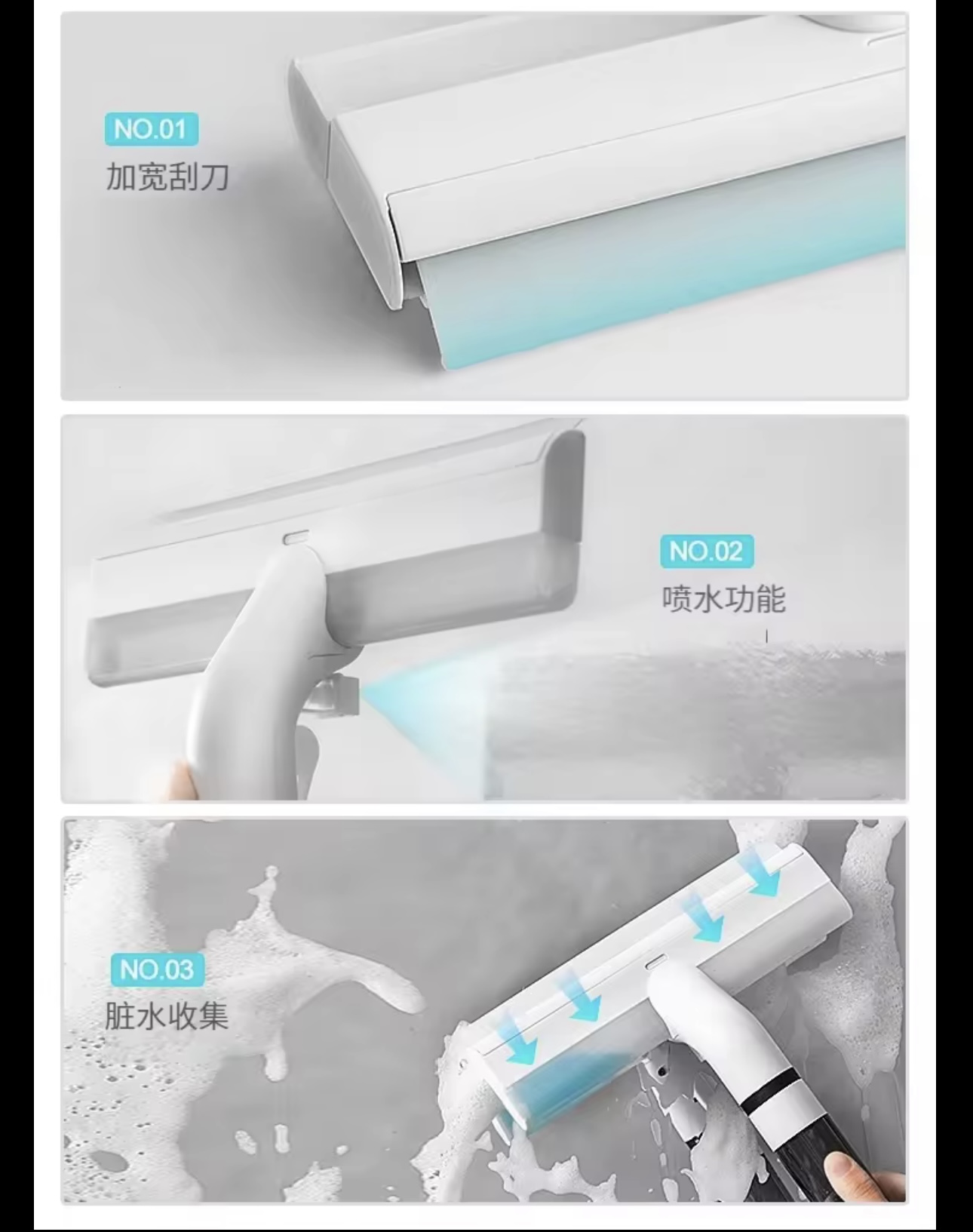 Miniatura 4 de Limpiador De Ventanas De Doble Cara