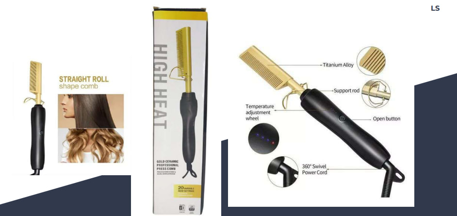 PLANCHA CON PEINE M-SS2