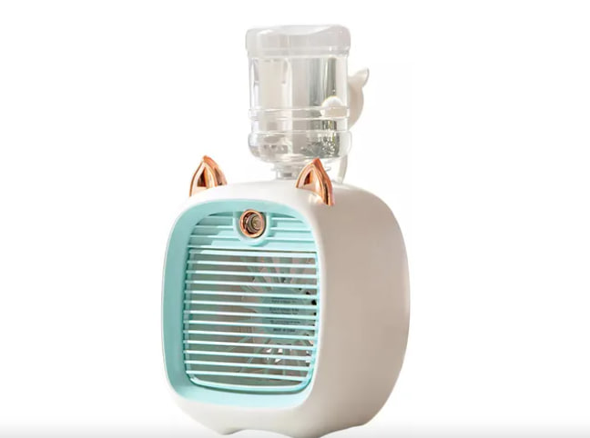 VENTILADOR RECARGABLE DE AIRE EVAPORATIV