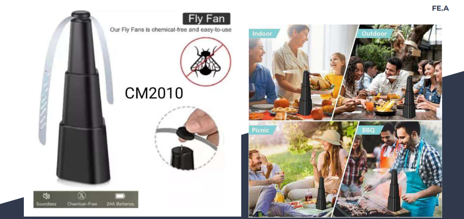 VENTILADOR ESPANTAMOSCAS CM2010