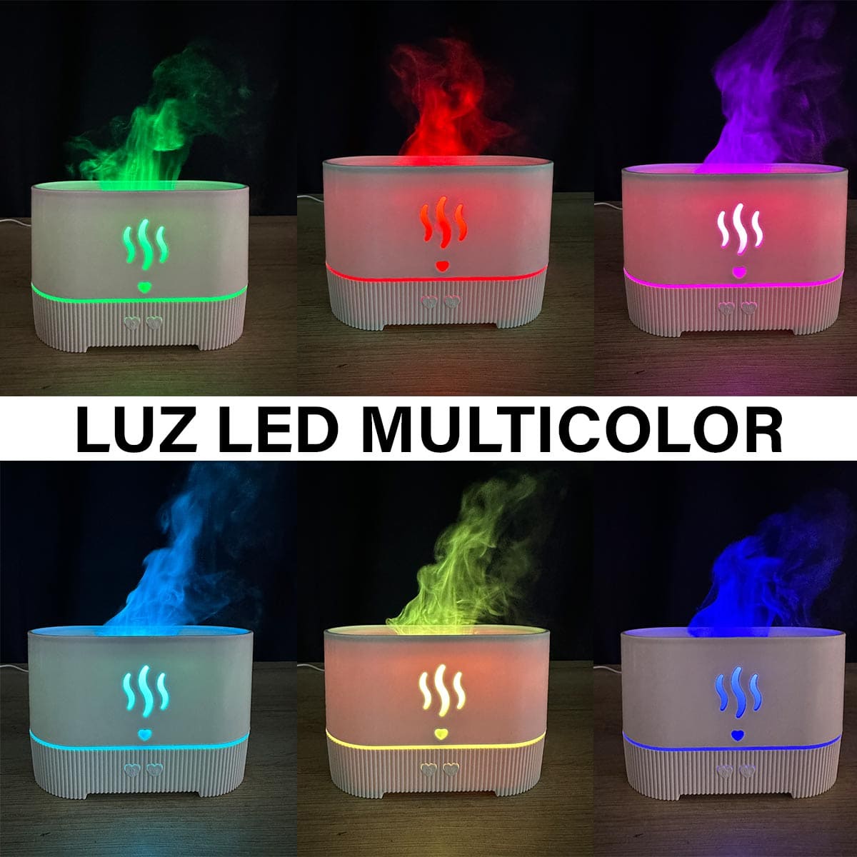 Miniatura 3 de Humidificador LED Control FT-1923