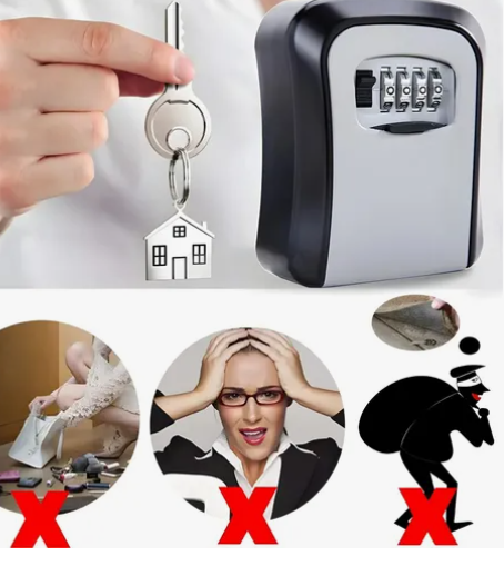 Caja de seguridad con cerradura