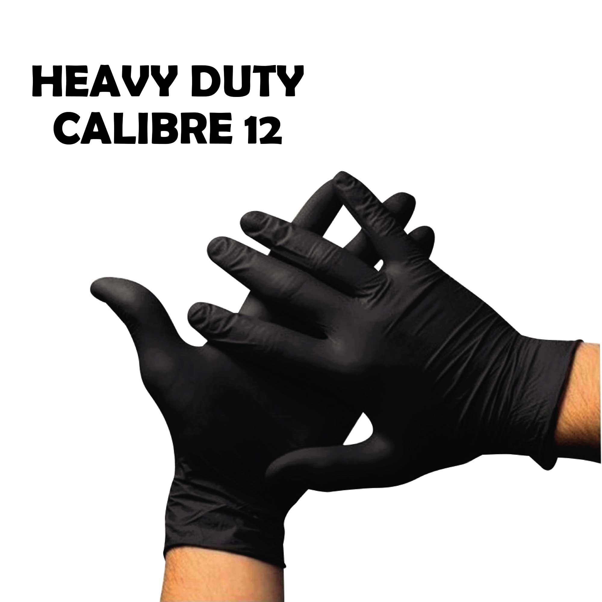 Guantes HD Negros Talla - L