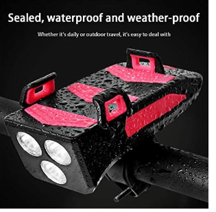 Miniatura 2 de Linterna para Bicicleta con Pito