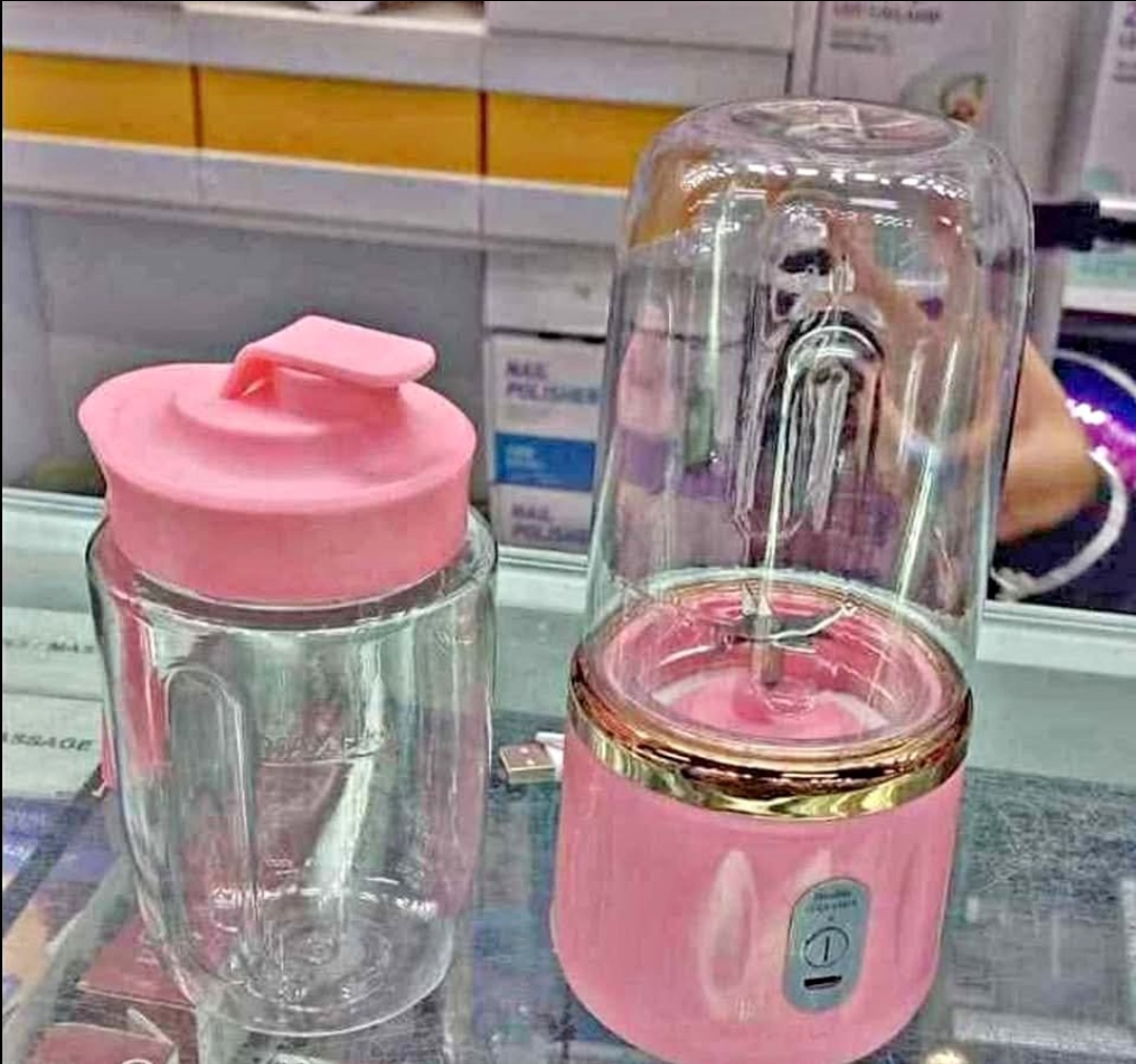 Miniatura 3 de MINI LICUADORA PORTÁTIL DOBLE VASO RECAR