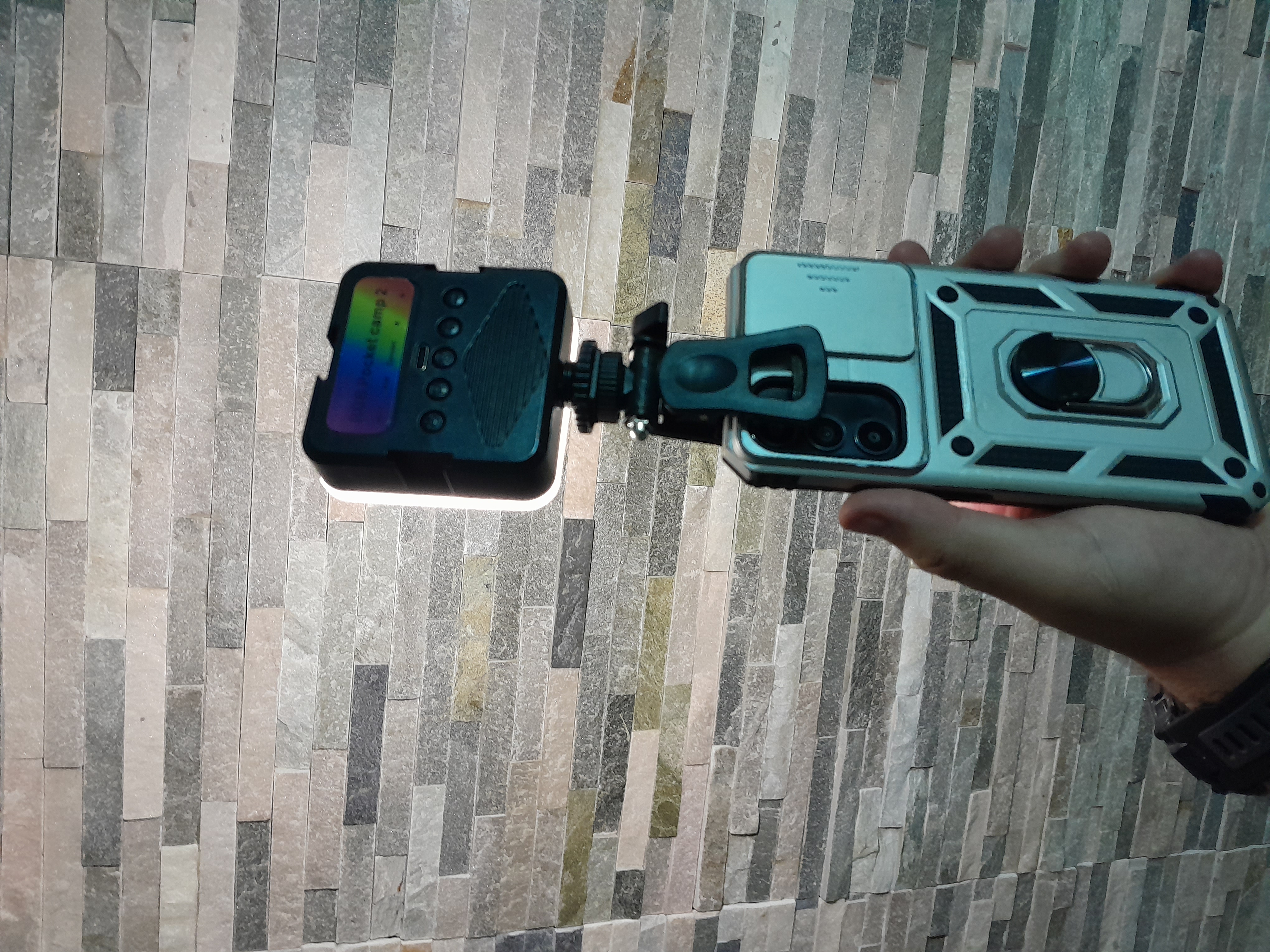 Miniatura 7 de LUZ LED CELULAR Y TRIPODE  RGB AY-83