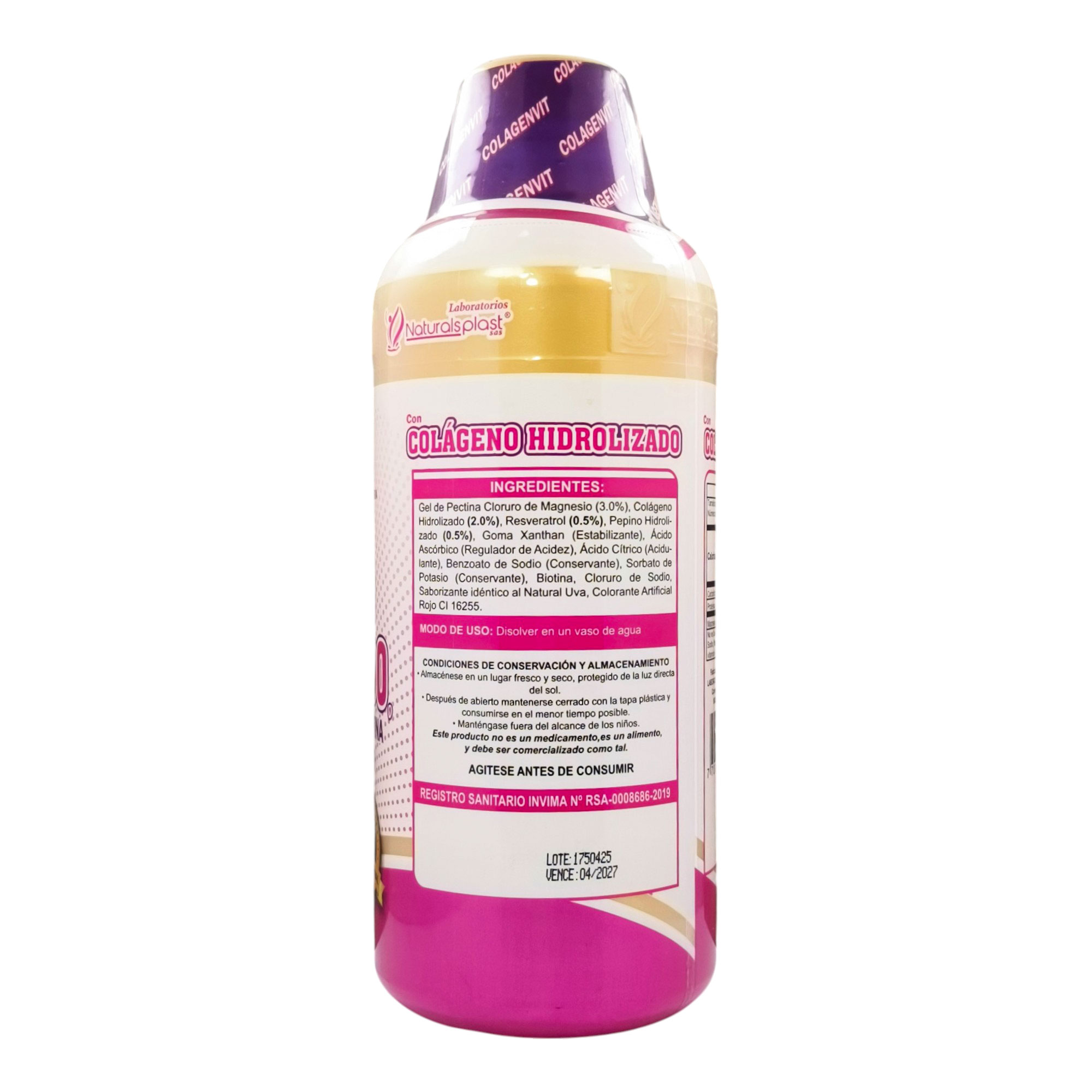 Miniatura 2 de 1 LITRO DE COLAGENO HIDROLIZADO