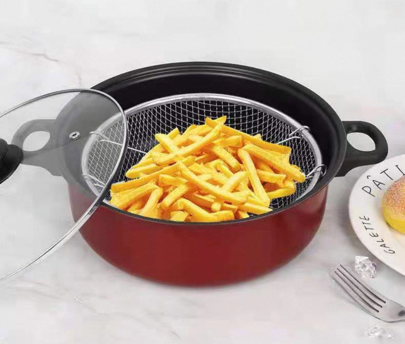 Miniatura 2 de Olla Al vapor y freidora 3 en 1