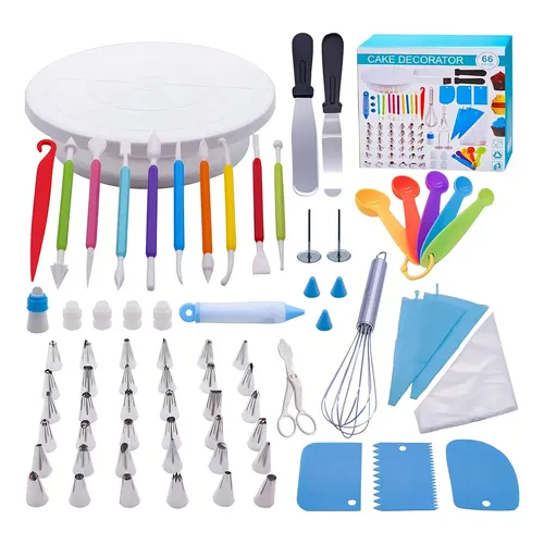 Kit de repostería pastelería 66 pzs