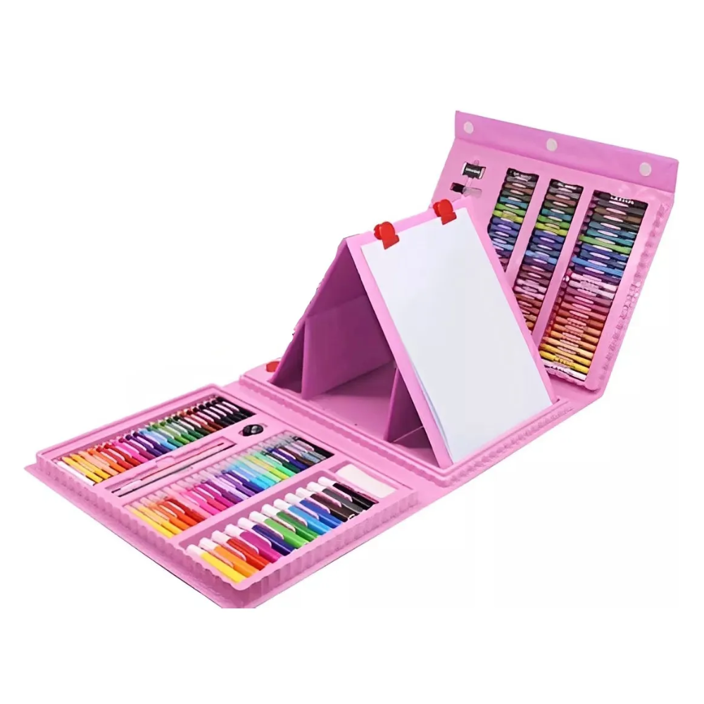🎨 Maletín de Arte para Niños - ¡208 Piezas para Desatar la Creatividad! 🌟