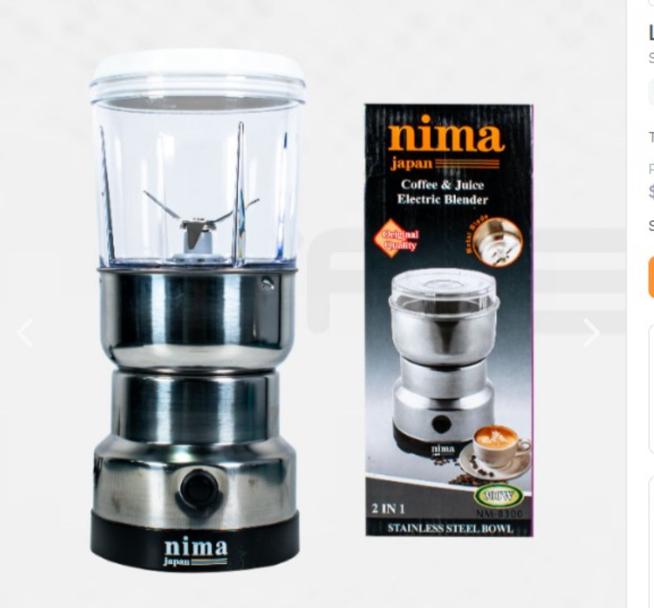 Miniatura 3 de LICUADORA Y TRITURADORA ELECTRICA2 en 1