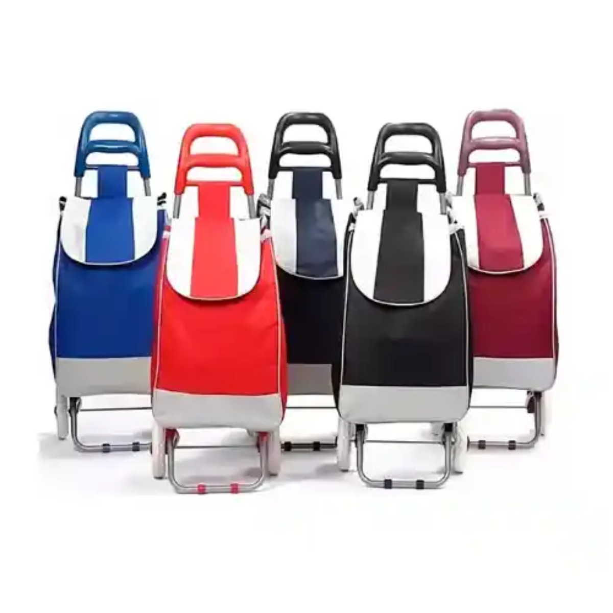 Carrito de mercado plegable con ruedas