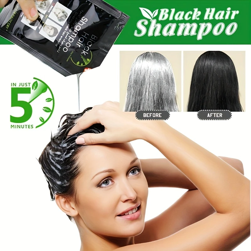 Miniatura 4 de SHAMPOO ANTICANAS BLACK HAIR
