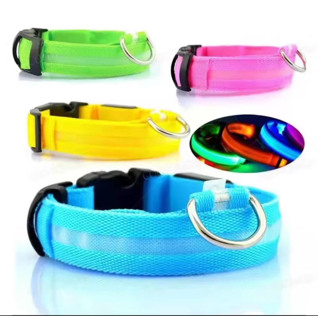 Collar Reflectivo Para Perros Con Luz 7