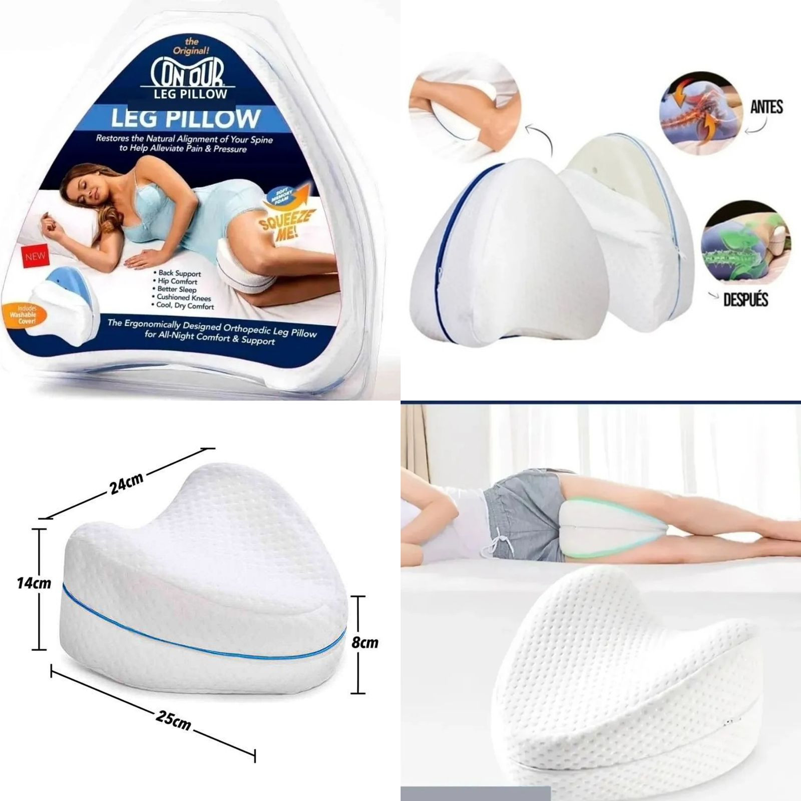 Miniatura 7 de ALMOHADA PARA PIERNAS LEG PILLOW 1206