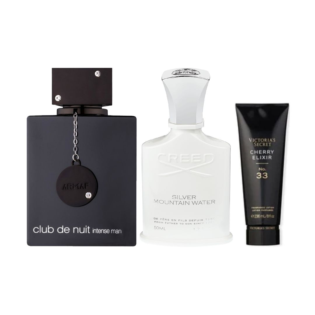 CLUB THE NUIT+CREED SILVER + CREMA MEN