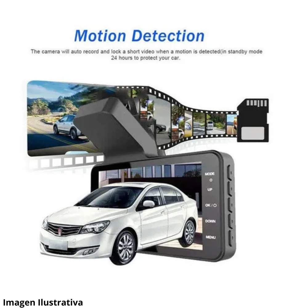 Cámara de Seguridad Vehicular HD Super Grab