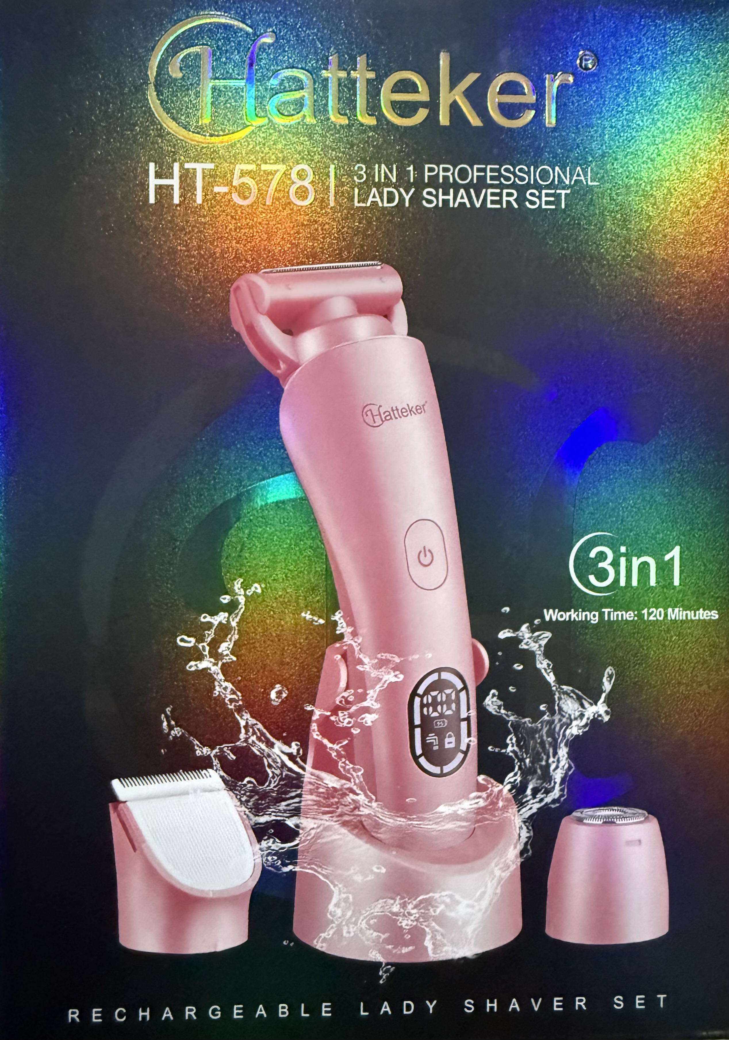 Miniatura 3 de AFEITADORA PROFESIONAL RECARGABLE 3 en 1