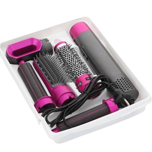 Miniatura 3 de Cepillo Secador Alisador 5 En 1 europeo