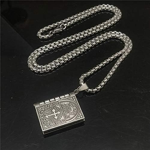 Miniatura 3 de Collar Biblia Padre Nuestro +CAJA REGALO