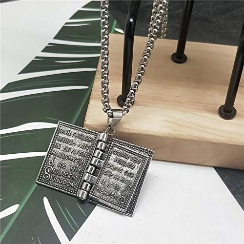 Miniatura 2 de Collar Biblia Padre Nuestro +CAJA REGALO