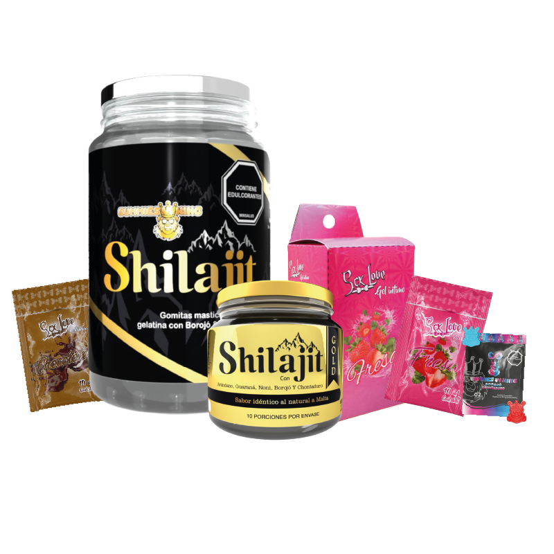 Promo Shilajit`s con Caja sachet y obseq