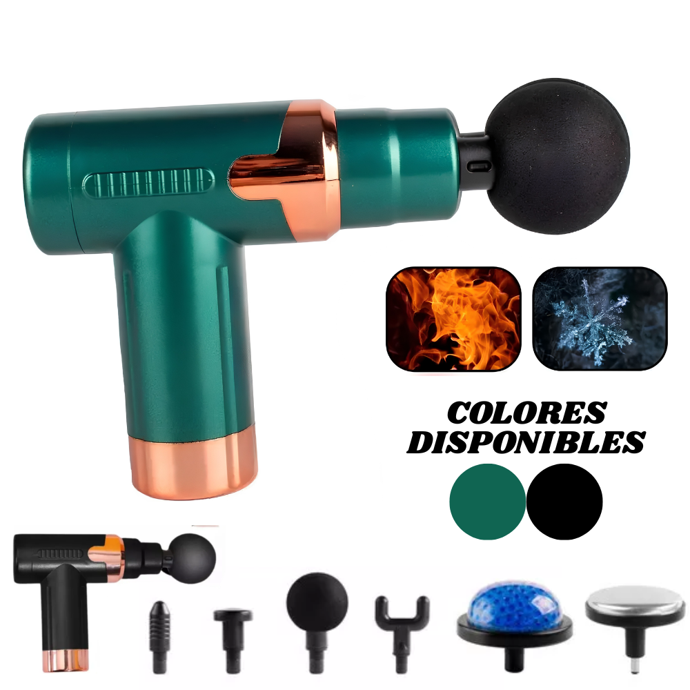 Pistola Masajeador Gun Caliente Y Frio