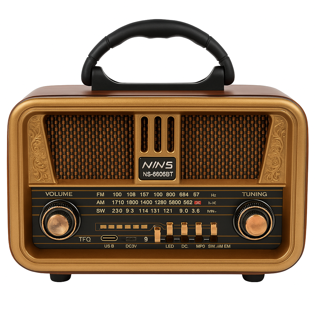 Miniatura 3 de Radio vintage antiguo Am Fm Bluetooth