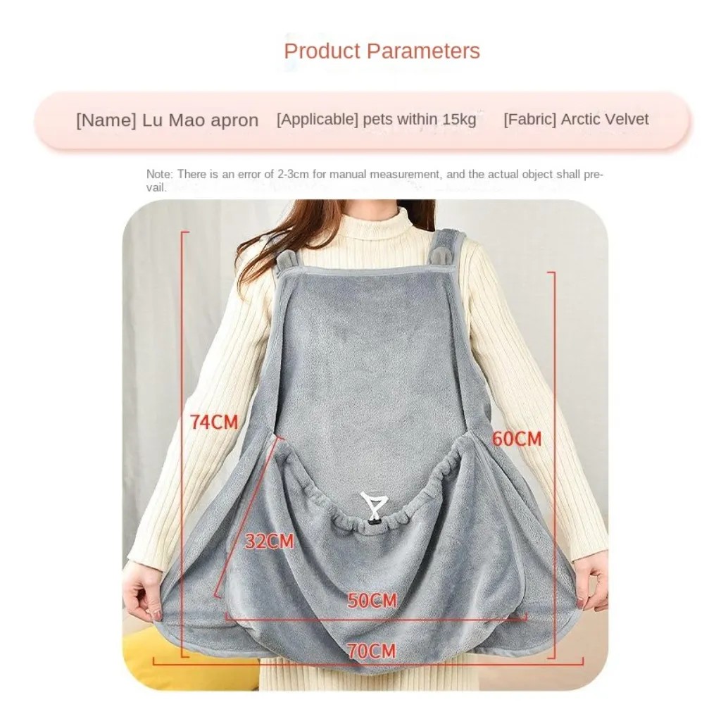 Miniatura 3 de Delantal Bolsa transportadora gato