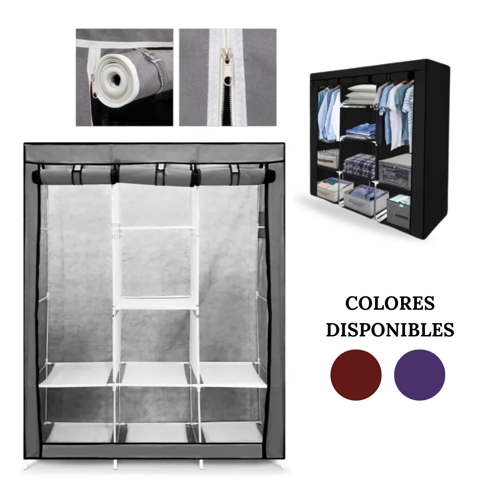 Closet Armario Plegable Tela 3 P YH88130
