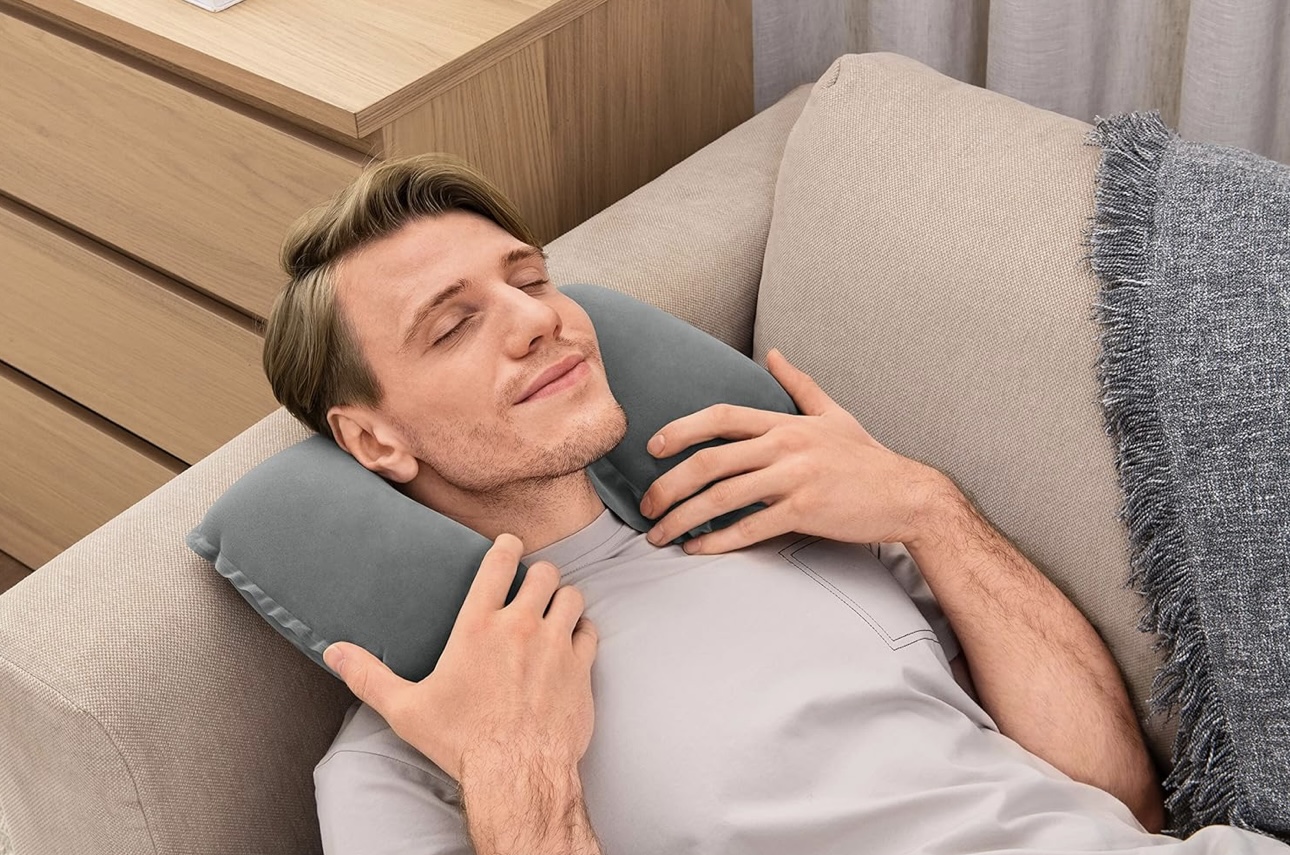 Miniatura 2 de Almohada cervical Inflable de viaje